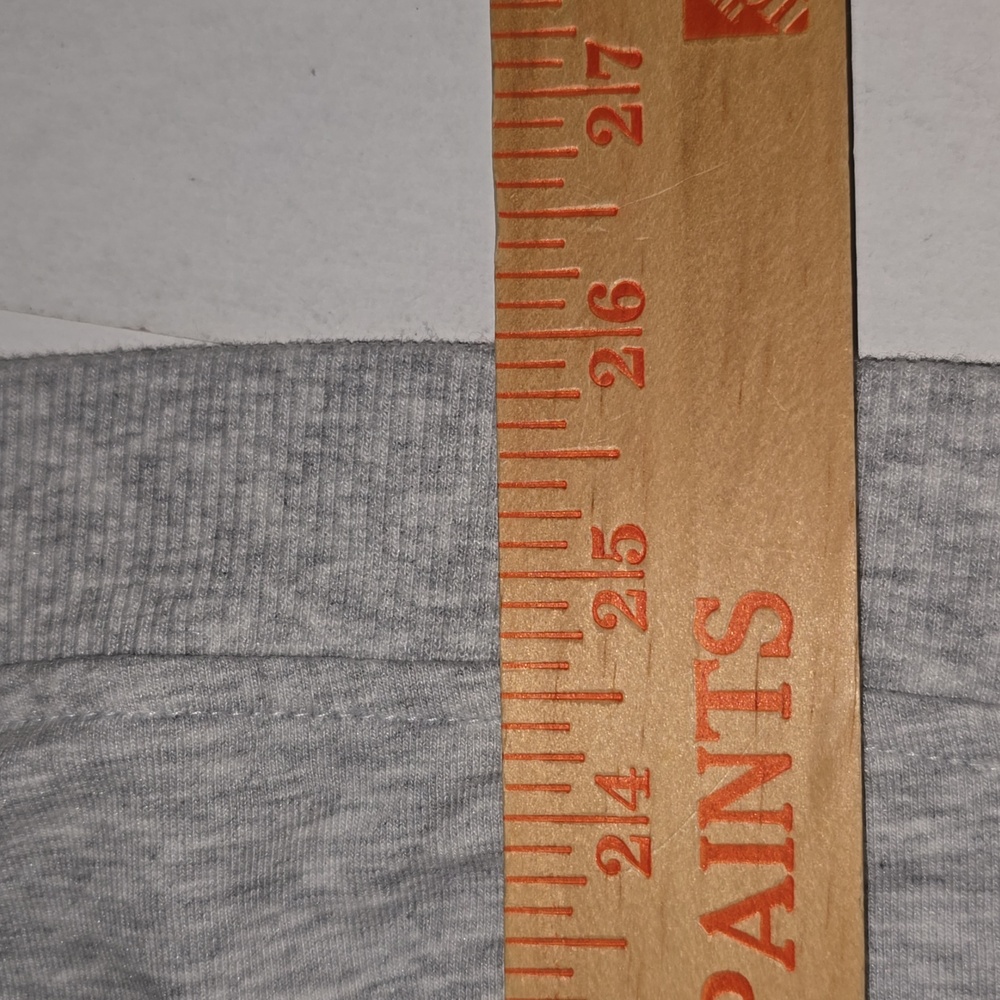 Lane Bryant Scoop Neck Heather Gray Sweatshirt Side Pockets Womens Size 22/24W - Picture 13 of 13